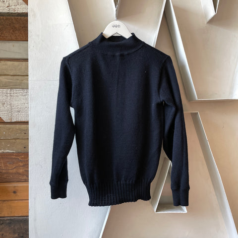 60’s Navy Sweater - Small