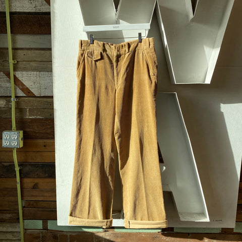 70’s Corduroy Trousers - 32” x 33”