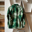 70’s Printed Corduroy Button Up - Medium