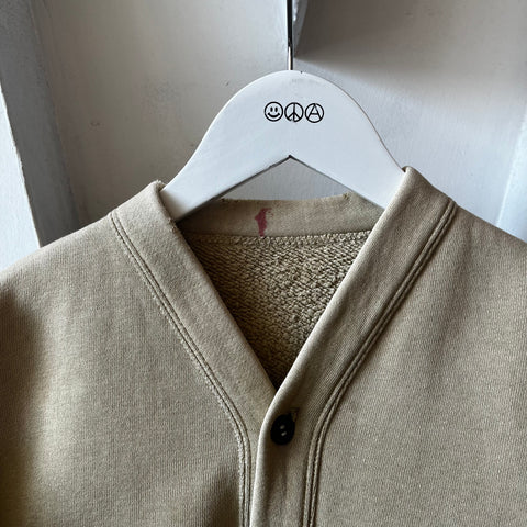 40’s Heavy Cotton Cardigan - Small