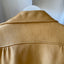 60’s Satin Lined Buckskin Jacket - Medium