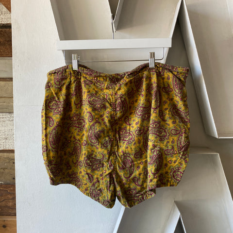 60's Argyle Trunks - 39” x 2.5”