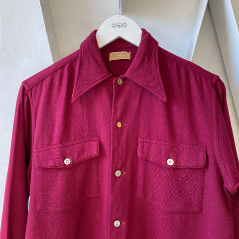 50’s Arrow Wool Button Up - Medium