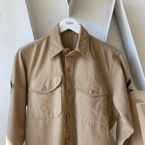 40's Wool Military Shirt - Medium