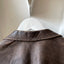 40’s Brown Leather Zip-Up Jacket - Medium
