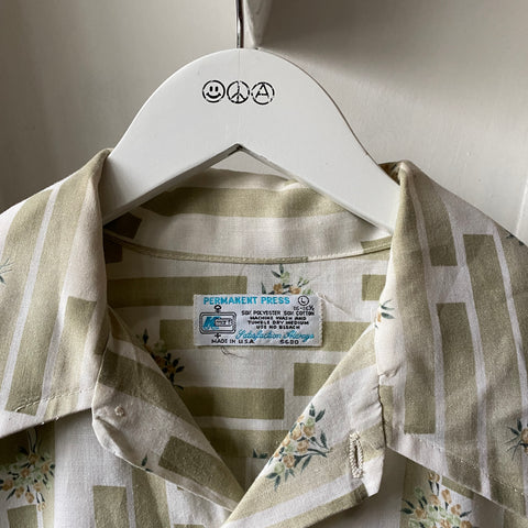 60’s Kmart Button-Up Shirt - Large