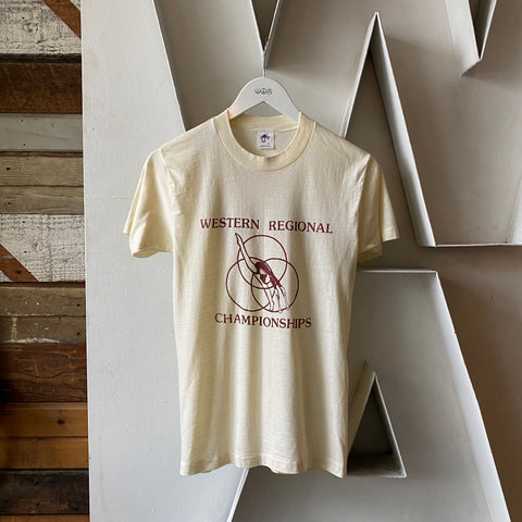 80's Western Regional Gymnastics Tee - Medium