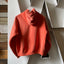 60’s Thrashed Pink Half Zip Hoodie - Medium
