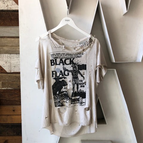Toasted 90's Black Flag - XL