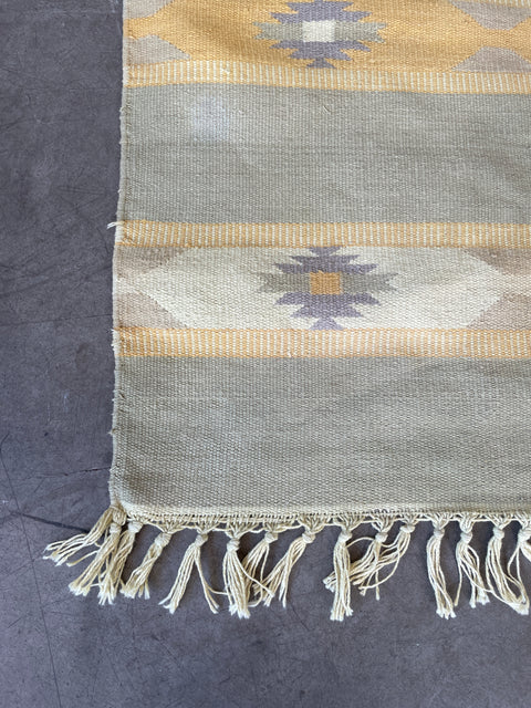 60’s Patterned Rug - 33.5” x 60”