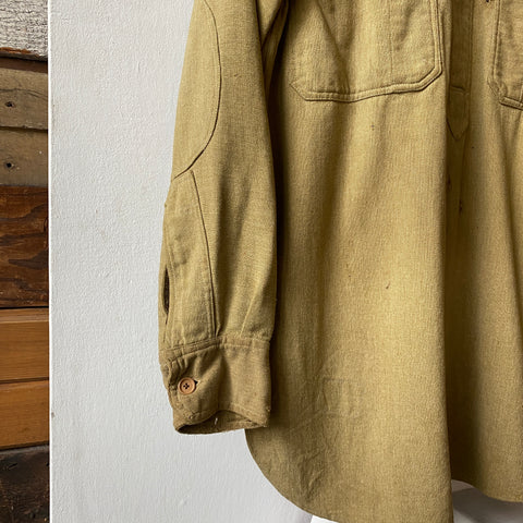 WWI Wool Pullover Shirt - Large