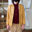60’s Satin Lined Buckskin Jacket - Medium