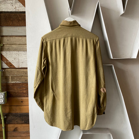 WWI Wool Pullover Shirt - Large