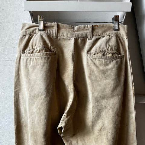 40’s Sweet-Orr Chino Trousers - 29” x 29”