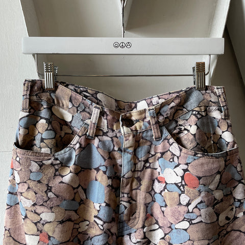 70’s Big E Levi’s Patterned Flares - 30” x 26”