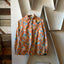 70’s Floral Button Down Shirt - Small