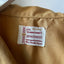 60’s Towncraft Mustard Loop Collar Shirt - Large