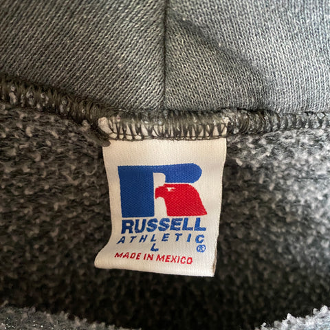 90's Faded Russell Hoodie - Large