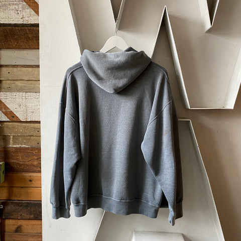 90's Faded Russell Hoodie - Large