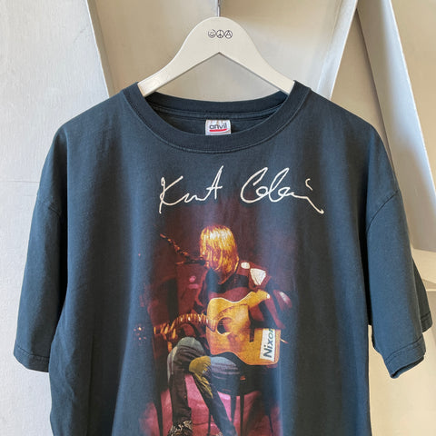 90's Boxy Kurt Cobain Tee - XL