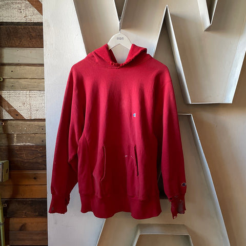80’s Champion Reverse Weave Hoodie - Large