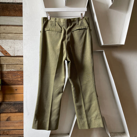 70’s Whipcord Slacks - 32” x 25”