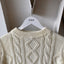70's Cable Knit Sweater - Medium