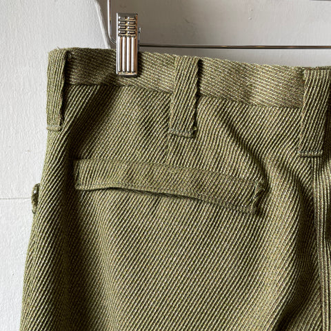 70’s Whipcord Slacks - 32” x 25”