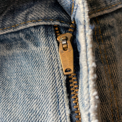 70’s Thrashed Denim Flares - 31” x 29”