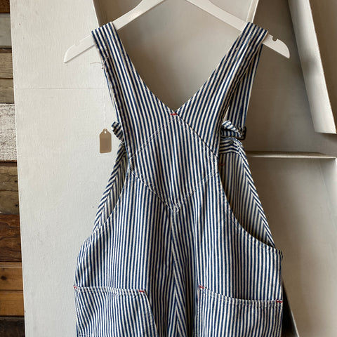 70's Big Mac Hickory Stripe Overalls - XL (38)