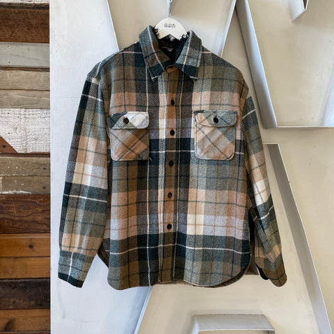 70’s Heavy Wool Flannel - Large