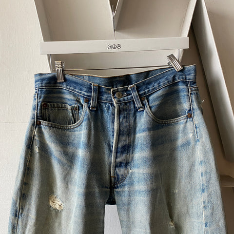 80's Levi’s Thrashed Redlines - 31” x 27.5”