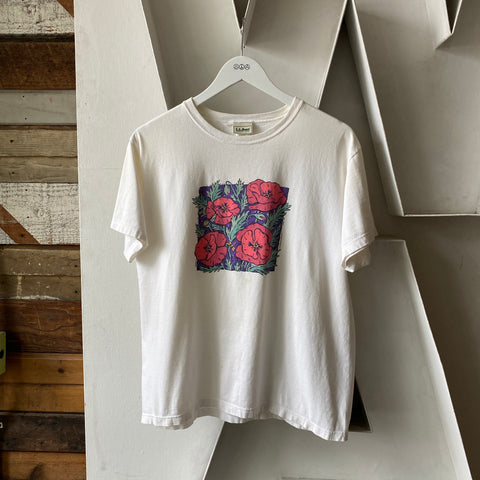 90’s Poppies Tee - Large