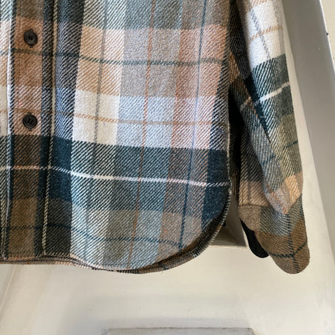 70’s Heavy Wool Flannel - Large