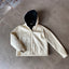 60’s Leather Hooded Jacket - Small
