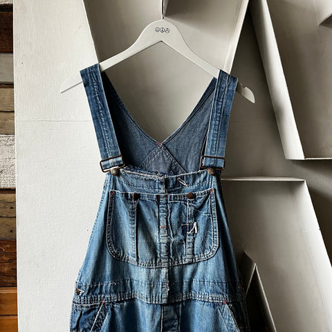 60’s Big Mac Denim Overalls - 37” x 29”