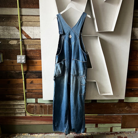 60’s Big Mac Denim Overalls - 37” x 29”