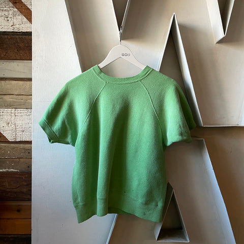60’s Pea Green Sweatshirt - Small