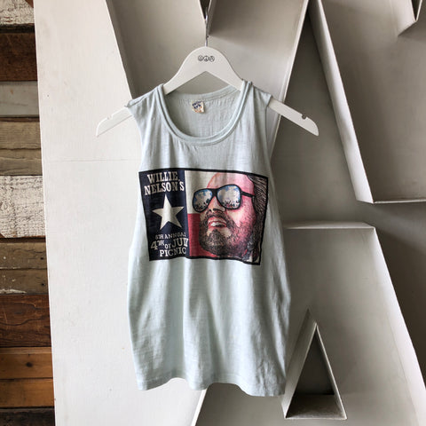 80's Willie Nelson Muscle Tee - Small