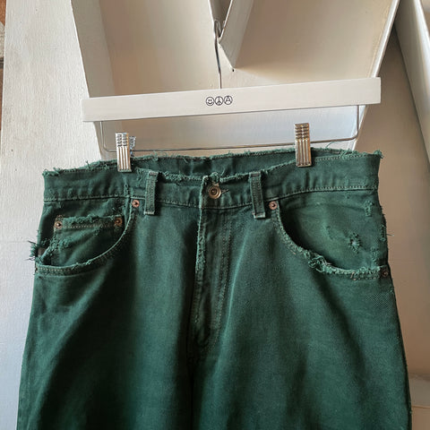 80’s Green Levi’s 550 - 30" x 35"