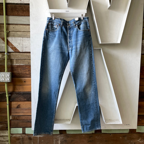 90’s Levi’s 501 Denim - 34” x 32”