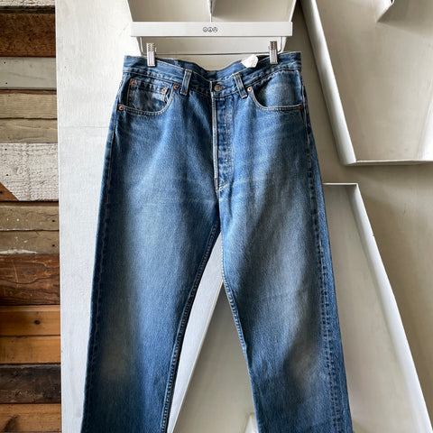 90’s Levi’s 501 Denim - 34” x 32”