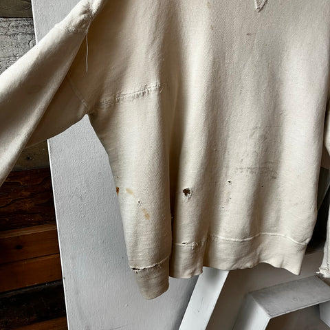 50’s Thrashed Single V Sweatshirt - XL