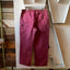 Red Dyed Carhartt Work Pants - 34" x 29"