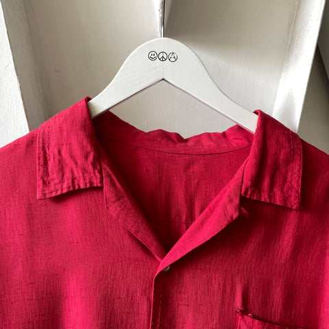 60’s Short Sleeve Loop Collar - XL