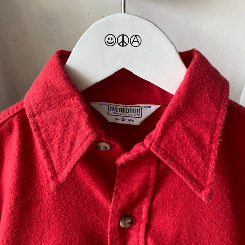 70's Chamois Button up - Small