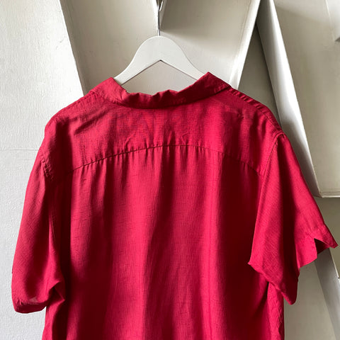 60’s Short Sleeve Loop Collar - XL