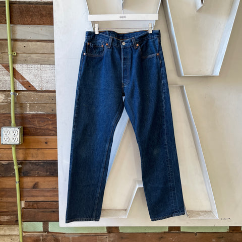 90’s Levi’s 501 - 30.5” x 29.5”