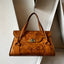 50’s Tooled Leather Bag - OS