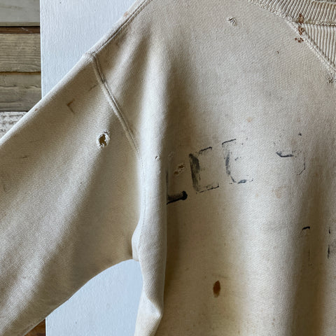 50’s Thrashed Double V Crewneck - XL
